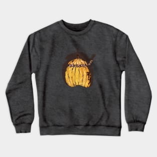 Cat in a pumpkin Crewneck Sweatshirt